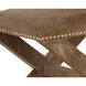 Theodora 19.25 inch Tan / Brown Stool